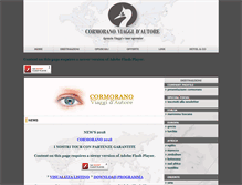 Tablet Screenshot of cormoranoviaggi.eu